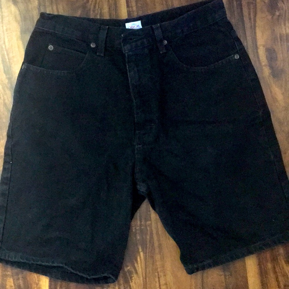 Rocking Ass Black Wash Denim Short-32